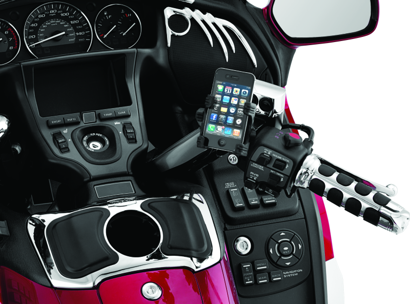 Kuryakyn Tech Connect Perch Mount Black Standard