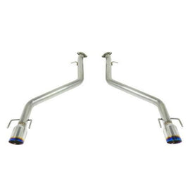 REMARK 2021+ Lexus IS300/ IS350 Axle Back Exhaust - Burnt Stainless Double Wall Tip(Muffler Version)