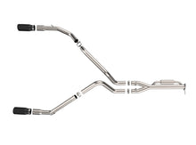 Load image into Gallery viewer, aFe 21-24 Ford F-150 Vulcan Series 3 IN to 3-1/2 IN Stainless Steel Cat-Back Exhaust System - Black