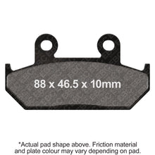 Load image into Gallery viewer, EBC 1990 Honda CB 125 TT Front Left/Right FA-SFA-X Brake Pads