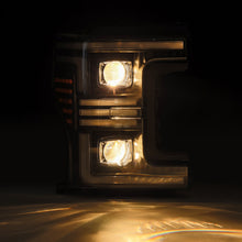 Load image into Gallery viewer, AlphaRex 17-19 Ford F-250/350/450/550 Super Duty PRO-Series Proj Headlights Alpha-Bk w/SS &amp; DRL