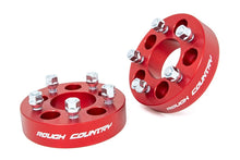 Load image into Gallery viewer, 1.5 Inch Wheel Spacers| 5x4.5 | Red | Jeep Cherokee XJ/Comanche MJ/Wrangler TJ 