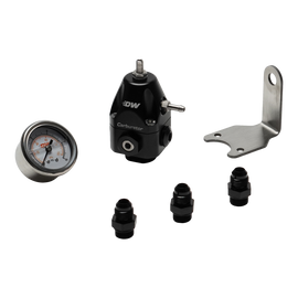 DeatschWerks DWR550C Adjustable Carburetor Regulator w/ 6AN Fittings and Gauge