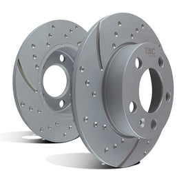 EBC 12+ Subaru BRZ 2.0 (solid rear rotors) GD Sport Rear Rotors