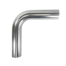 Load image into Gallery viewer, Ticon 3.5in Aluminum 6061 90 Deg Mandrel Bend - 1.5D Radius