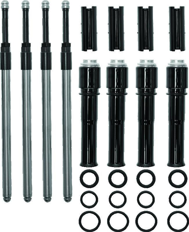 S&S Cycle 99-17 BT Models Quickee Pushrods w/ Gloss Black Covers