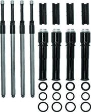 Load image into Gallery viewer, S&amp;S Cycle 99-17 BT Models Quickee Pushrods w/ Gloss Black Covers