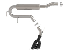 Load image into Gallery viewer, aFe Rebel Series 2-1/2in 304 Stainless Steel Cat-Back w/ Black Tip Ford Maverick 22-26 L4-2.5L FWD