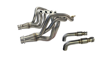 Load image into Gallery viewer, Kooks 2024 Mustang GT/D.H. 5.0L 4V 2in x 3in SS Headers w/ H.O Green Catted Connection Pipe