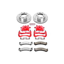 Load image into Gallery viewer, Power Stop 03-09 Hummer H2 Front Z36 Truck &amp; Tow Kit w/Cals