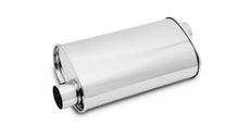 Load image into Gallery viewer, Vibrant StreetPower Oval Muff 5in x 9in x 15in long body 3in inlet I.D. x 3in outlet Offset-Offset