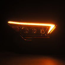 Load image into Gallery viewer, AlphaRex 2024+ Toyota Tacoma NOVA-Series LED Proj Headlights Alpha-Blk w/Actv Light &amp; Seq. Sig + DRL