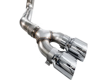 Load image into Gallery viewer, AWE Tuning 21-25 Ford F150 (14th Gen Reg Cab) Cat-Back Exhaust - 4.5in Dual Side Exit Chrome Tips