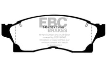 Load image into Gallery viewer, EBC 91-92 Toyota MR2 2.0 Turbo Yellowstuff Front Brake Pads