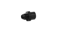 Load image into Gallery viewer, Vibrant M14 x 1.5 Female to -6AN Male Flare Adapter - Anodized Black