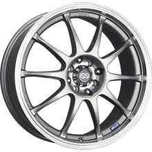 Load image into Gallery viewer, Enkei J10 16x7 5x112/114.3 38mm Offset 72.62mm Bore Dia Silver w/ Machined Lip Wheel