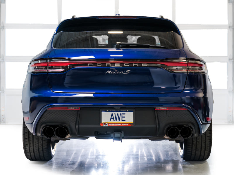 AWE Tuning 2022+ Porsche Macan 2.9TT Touring Edition Cat-Back Exhaust w/ Diamond Black Tips
