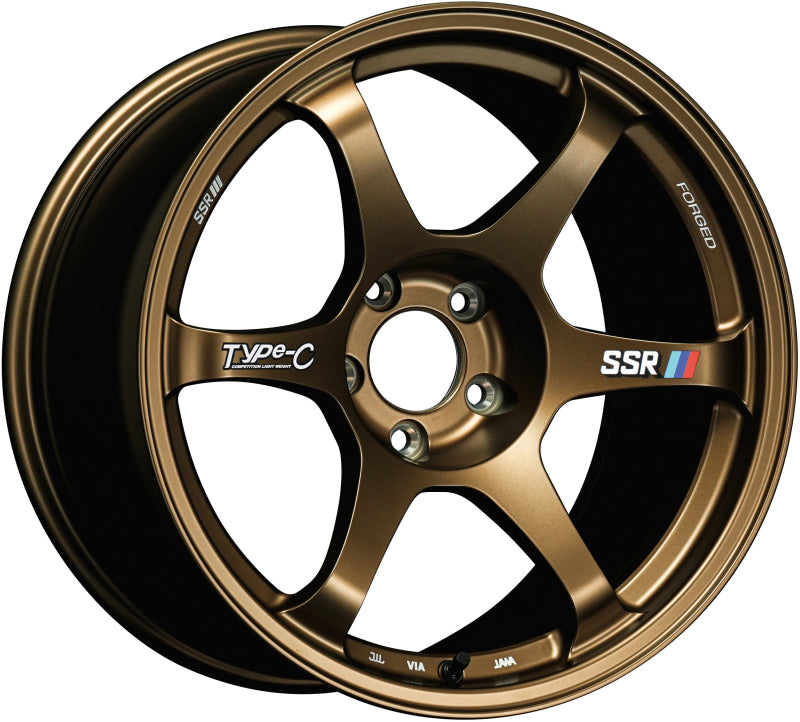 SSR Type-C Forged 18x9.5 +22 5/114.3 - Racing Bronze Wheel