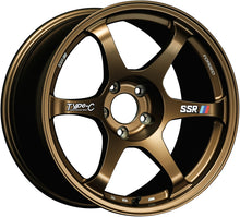 Load image into Gallery viewer, SSR Type-C Forged 18x9.5 +22 5/114.3 - Racing Bronze Wheel