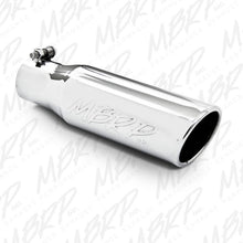 Load image into Gallery viewer, MBRP Universal Tip 3in O.D. Angled Rolled End 2 inlet 10 length