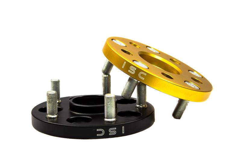 ISC Suspension Lexus/Toyota 5x114.3 Hub Centric (60 Hub Bore) Wheel Spacers 15mm Black (Pair)