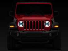 Load image into Gallery viewer, Raxiom 18-23 Jeep Wrangler JL Axial Series 9-In Angel Eye LED Headlights- Black Housing (Clear Lens)