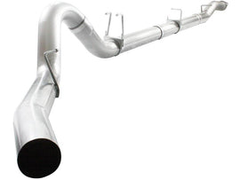 aFe Atlas Exhausts 4in Cat-Back Aluminized Steel Exhaust Sys 2015 Ford F-150 V6 3.5L (tt) Black Tip