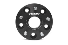 Load image into Gallery viewer, PERRIN Subaru 25mm Wheel Spacers 5x114.3 BP w/56mm Hub - Black