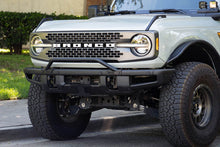 Load image into Gallery viewer, DV8 Offroad 21-22 Ford Bronco Factory Front Bumper License Relocation Bracket - Front