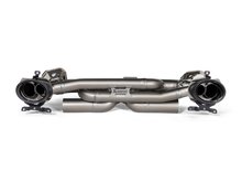 Load image into Gallery viewer, Akrapovic Porsche 911 Carrera /S/4/4S/GTS/Cabriolet/Targa/Dakar (992) Slip-On Line Titanium Exhaust