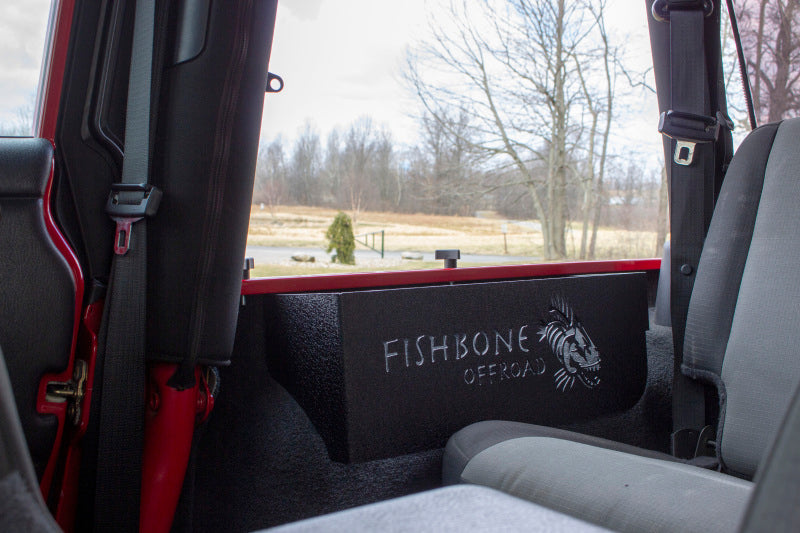 Fishbone Offroad 97-06 Jeep Wrangler TJ Wheel Well Storage Bins