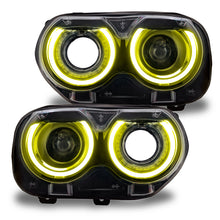 Load image into Gallery viewer, Oracle 15-21 Dodge Challenger RGB+W Headlight DRL Upgrade Kit - ColorSHIFT+W