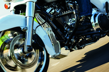 Load image into Gallery viewer, Kuryakyn Oil Cooler Cover Chrome