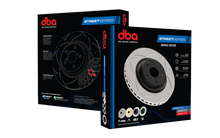 Load image into Gallery viewer, DBA 98-06 WRX Upgrade to STi Calipers w/ Standard 170mm Handbrake Rear Slotted Street Series Rotor