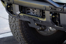 Load image into Gallery viewer, DV8 Offroad 21-22 Ford Bronco Factory Front Bumper License Relocation Bracket - Front