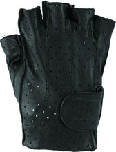 Load image into Gallery viewer, Kuryakyn Leather By River Road Tucson Shorty Gloves Black - Medium