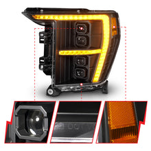 Load image into Gallery viewer, ANZO 21-23 Ford F-150 (w/Factory Halogen) Z-Series Full LED Proj Headlights - Pass. Side ONLY