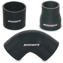 Load image into Gallery viewer, Mishimoto 2.5in Black Silicone Coupler w/ 1/8in NPT Bung