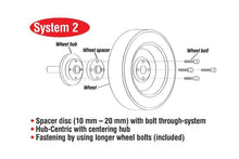 Load image into Gallery viewer, Eibach Pro-Spacer 25mm Spacer / Bolt Pattern 5x114.3 / Hub Center 60 for 06-15 Lexus IS350