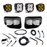 Baja Designs 20-22 Ford SD Squadron 2.0 Fog Pocket Kit SAE/Sport w/Upfitter (Driving/Combo) - Amber