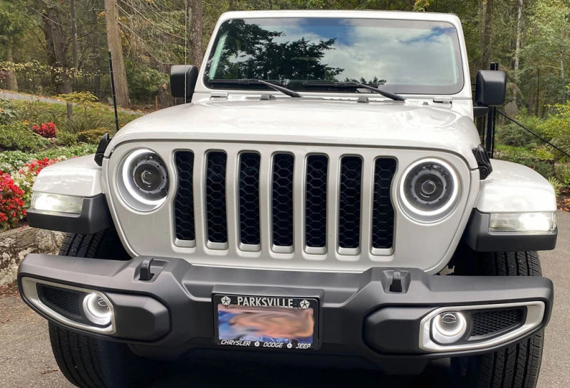 Oracle Jeep Wrangler JK/JL/JT High Performance W LED Fog Lights - w/o Controller