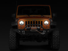 Load image into Gallery viewer, Raxiom 97-18 Jeep Wrangler TJ/JK Axial Halo Headlights w/ DRL Amber Signals- Black Hsng (Clear Lens)