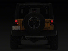Load image into Gallery viewer, Raxiom 07-18 Jeep Wrangler JK Axial Series Lux LED Tail Lights- Black Housing (Clear Lens)