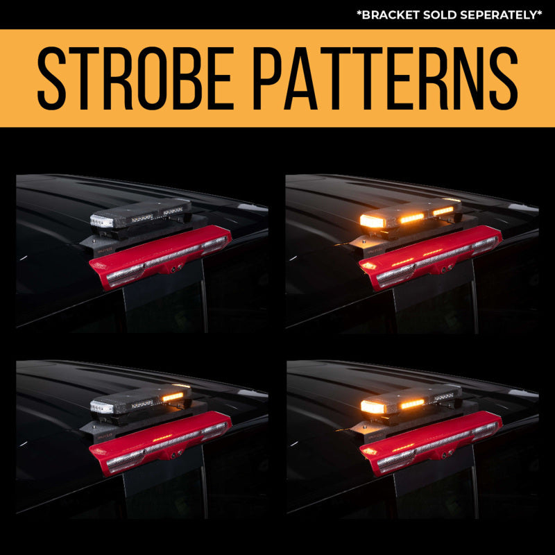 Putco 16in Hornet Light Bar - (Amber) LED Stealth Rooftop Strobe Bar