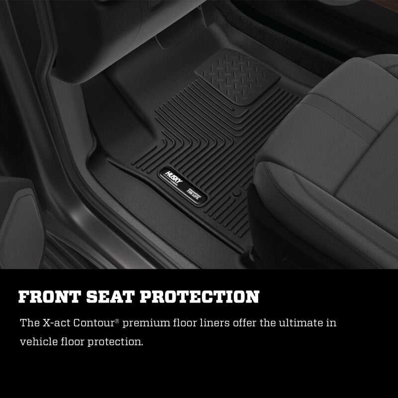 Husky Liners 20-21 Highlander All / 2021 Highlander XSE X-act Contour Series 3rd Seat Liners - Black