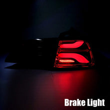 Load image into Gallery viewer, AlphaRex 20-22 Tesla Model Y PRO-Series LED Tail Lights Jet Black w/Seq Sig
