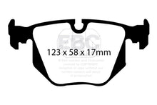 Load image into Gallery viewer, EBC Racing 01-07 BMW M3 3.2L (E46) RP-X Rear Brake Pads