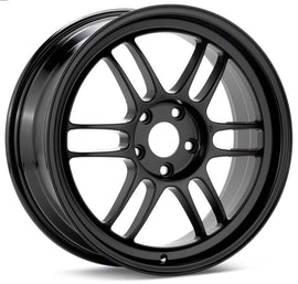 Enkei RPF1 15x7 4x100 35mm Offset 73mm Bore Black Wheel