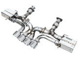 AWE Tuning 23-25 Chevrolet C8 Corvette Z06 5.5L SwitchPath Exhaust System - Chrome Silver Tips