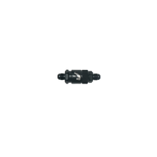 Load image into Gallery viewer, DeatschWerks 6AN Male Flare Quick Disconnect Dry Break Fitting - 2 Pieces Anodized Matte Black